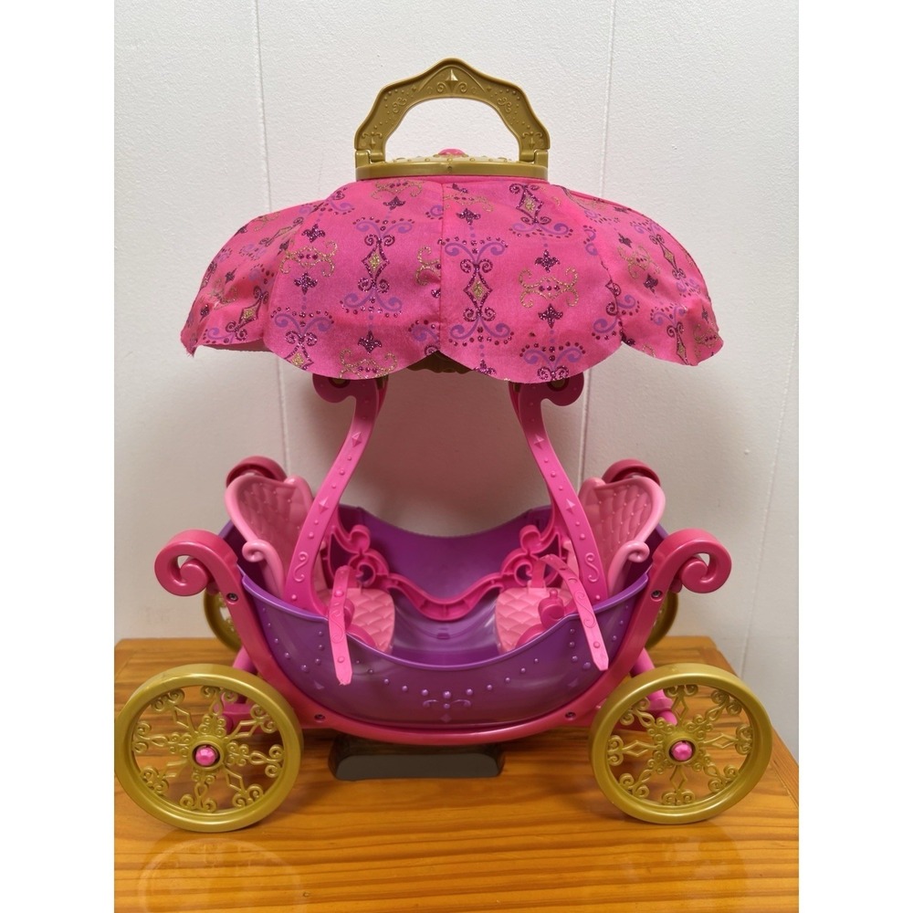 Y2K RARE Barbie Three Musketeers Magical Transforming Hot Air Balloon‎ Carriage